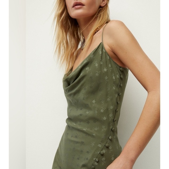 New Veronica Beard Chapel Dress in Bright Army Green Size: 0 - Picture 3 of 17